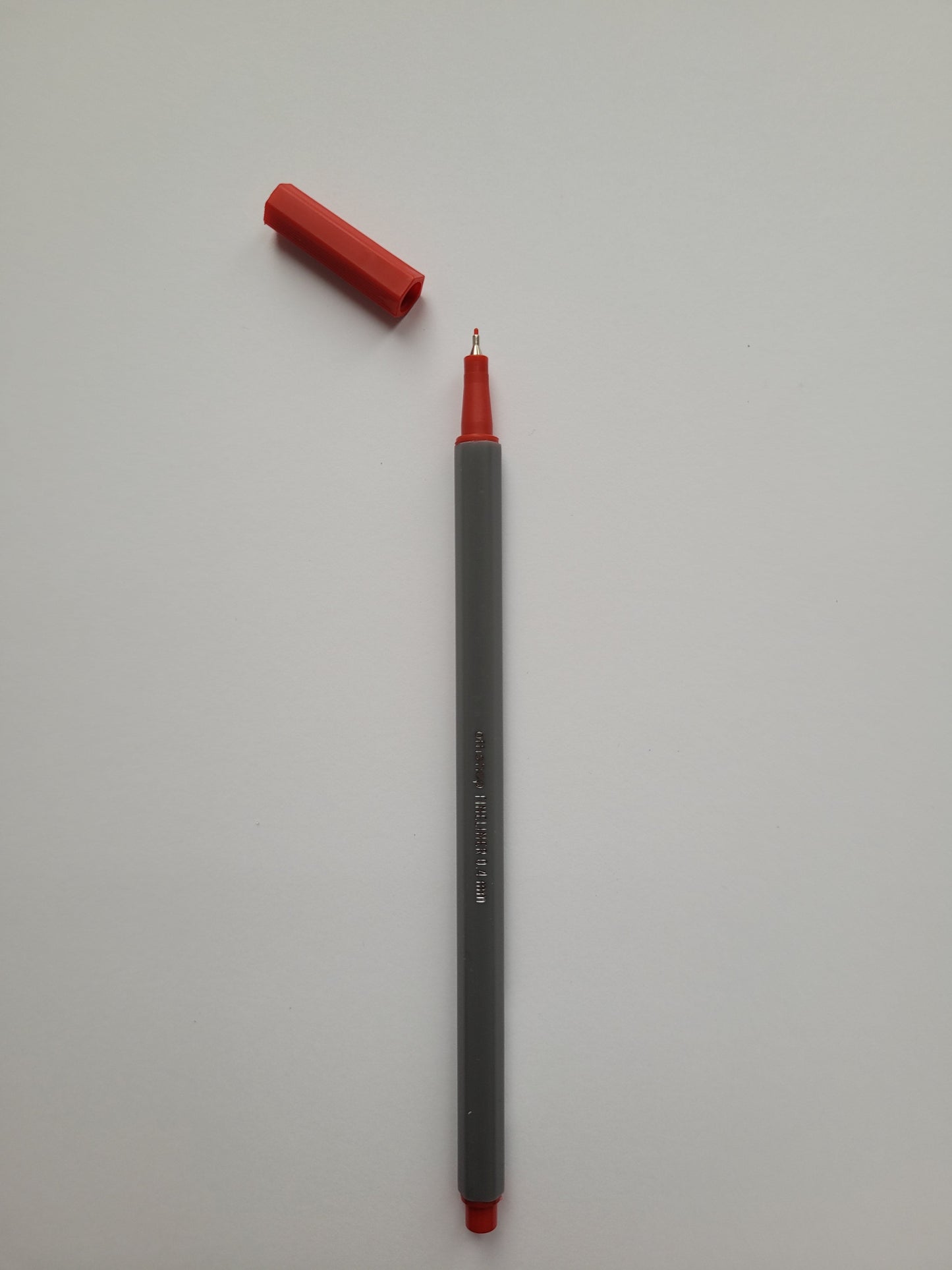 Fineliner 0,4 S-cool - crveni