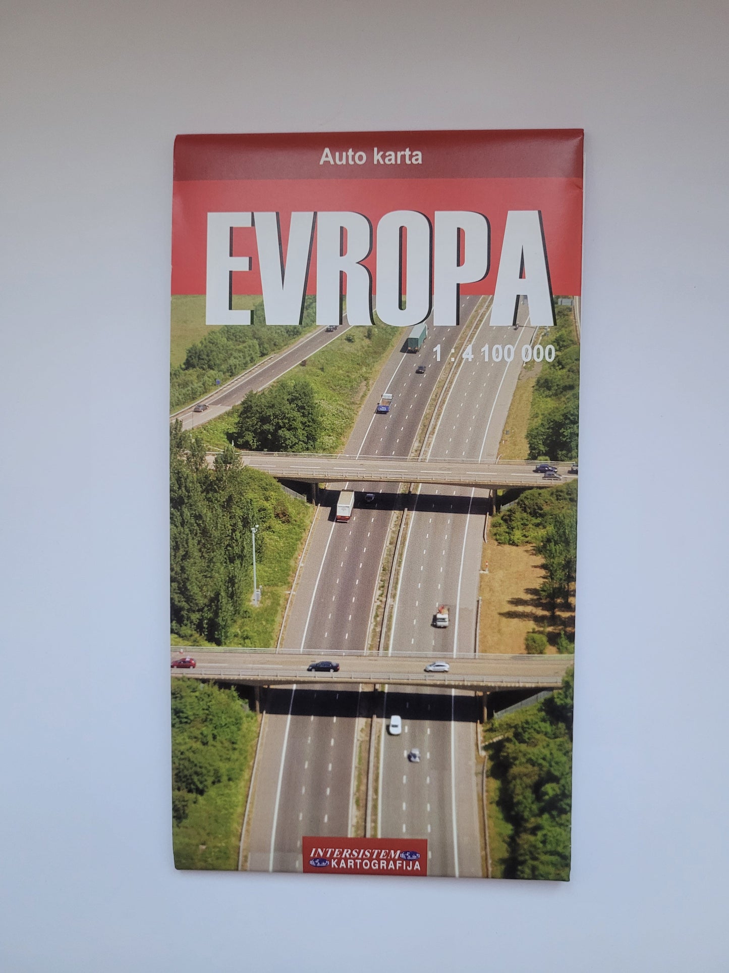 Auto karta Evropa