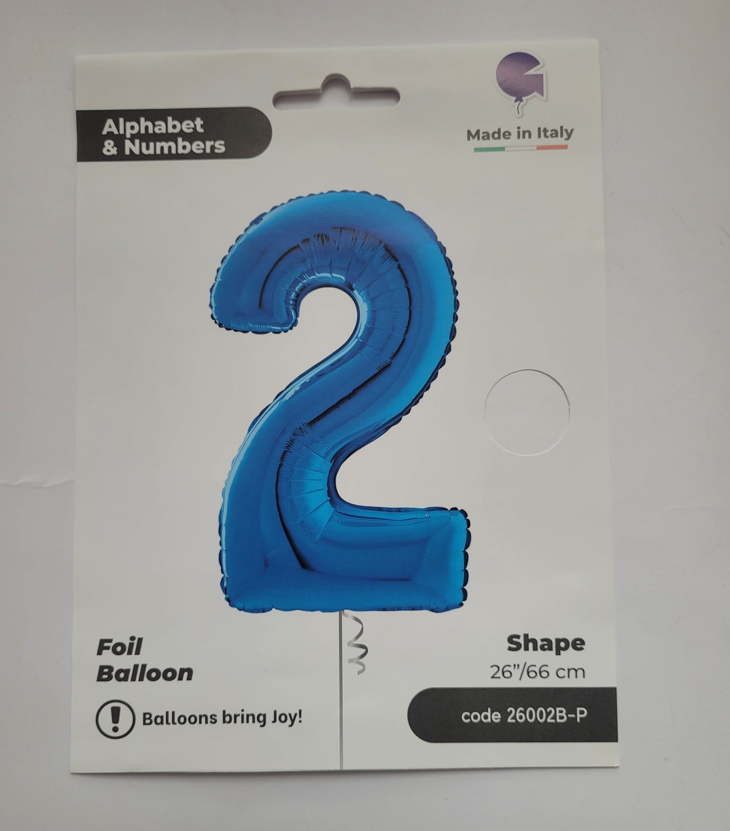 Balon Grabo folija broj dva - 2