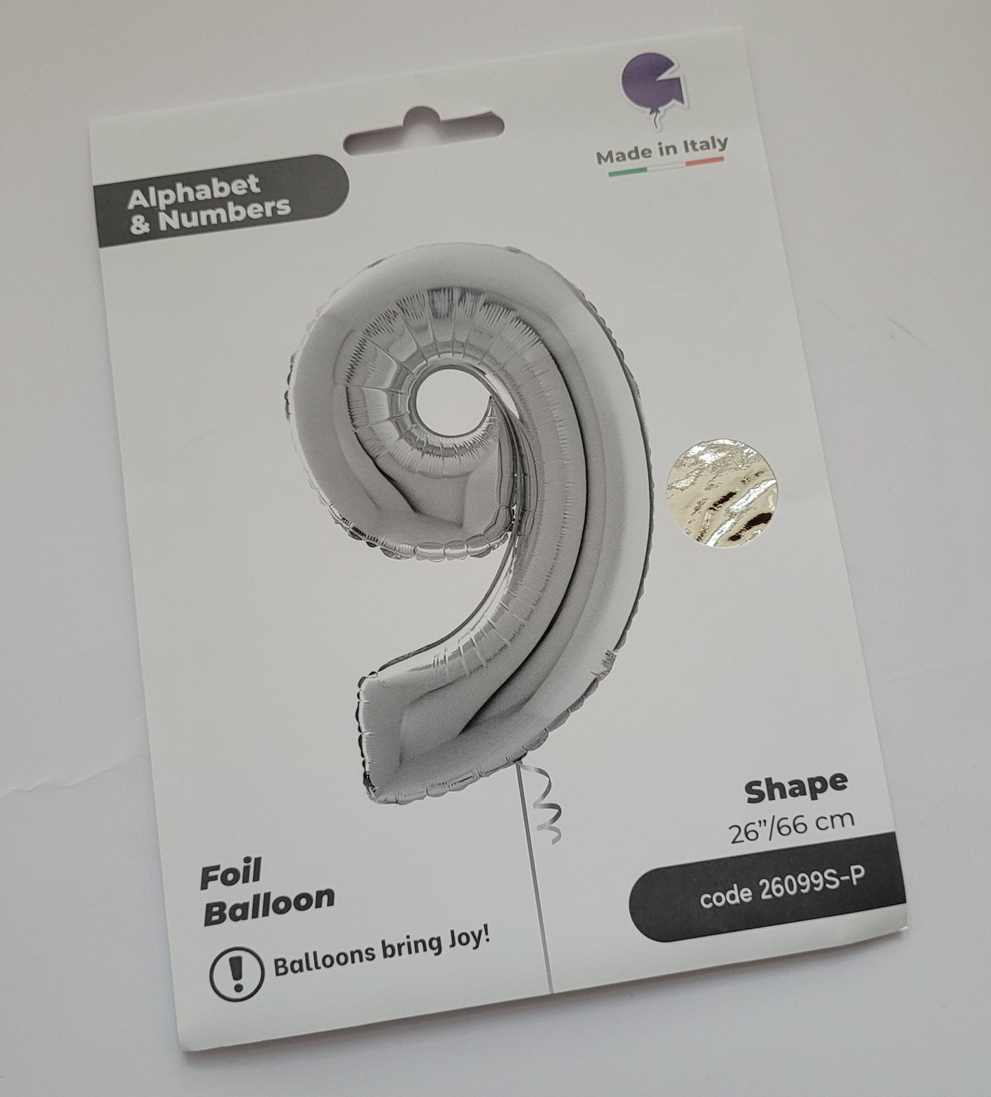 Balon Grabo folija broj devet - 9