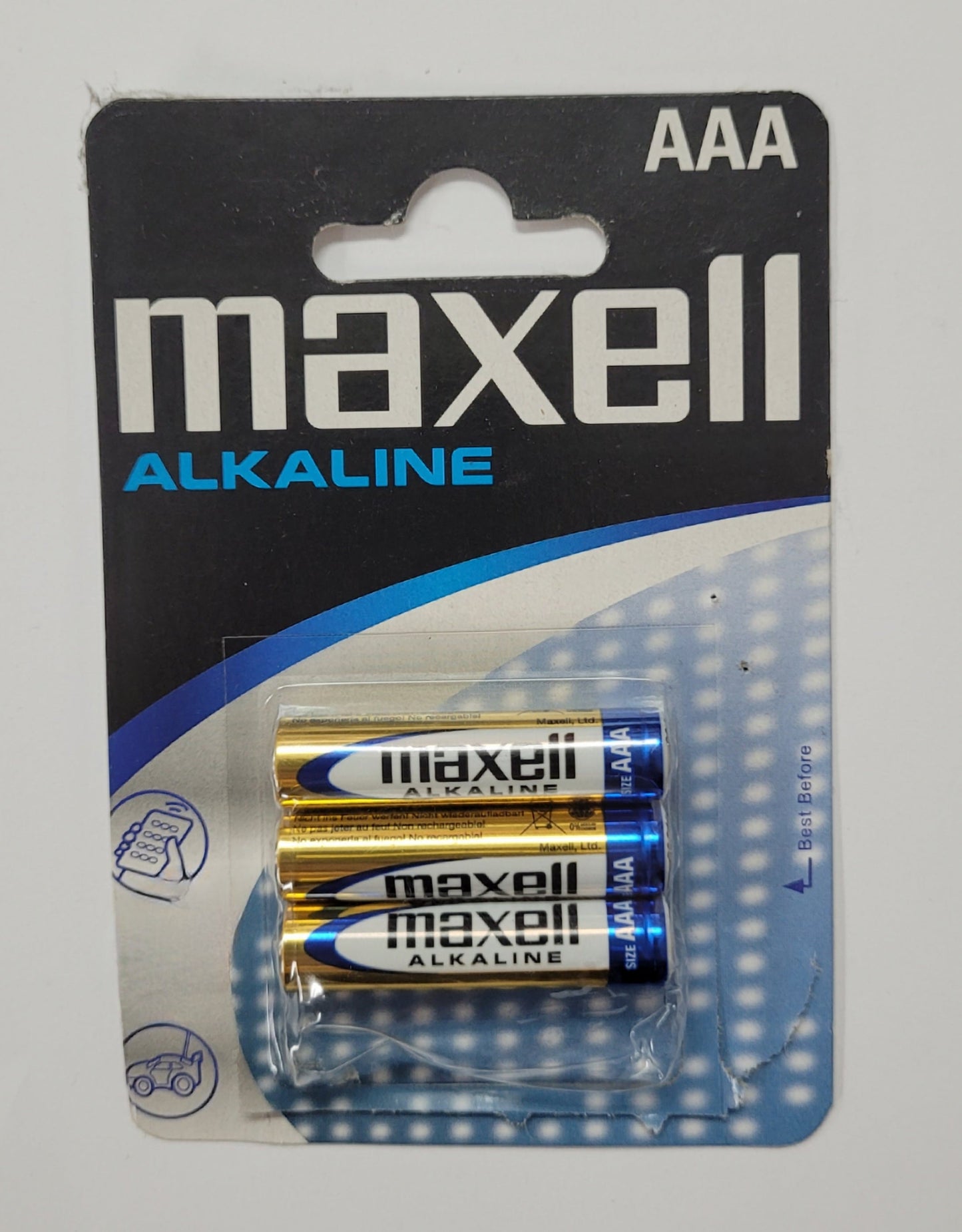 Baterija AAA Maxell alkalna