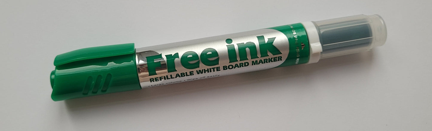 Marker za belu tablu Free ink - Zelena