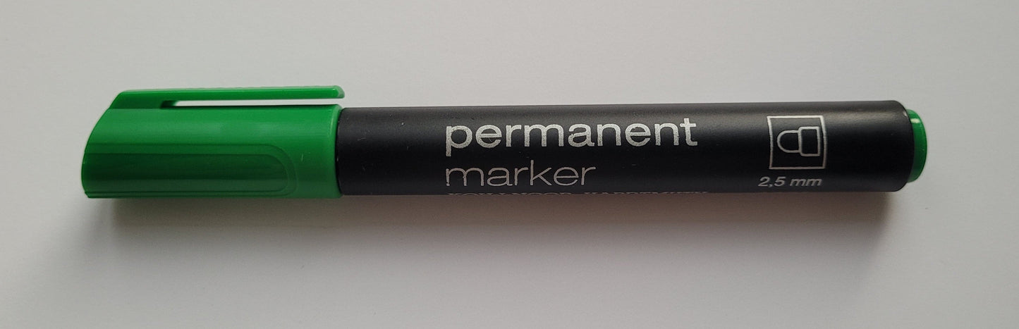 Marker Koh-i-Noor okrugli vrh zeleni
