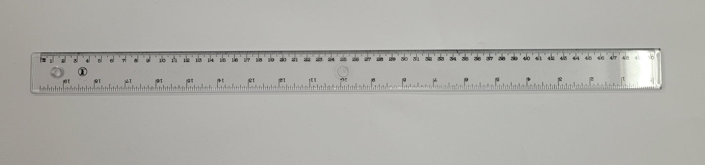 Lenjir 50cm PVC