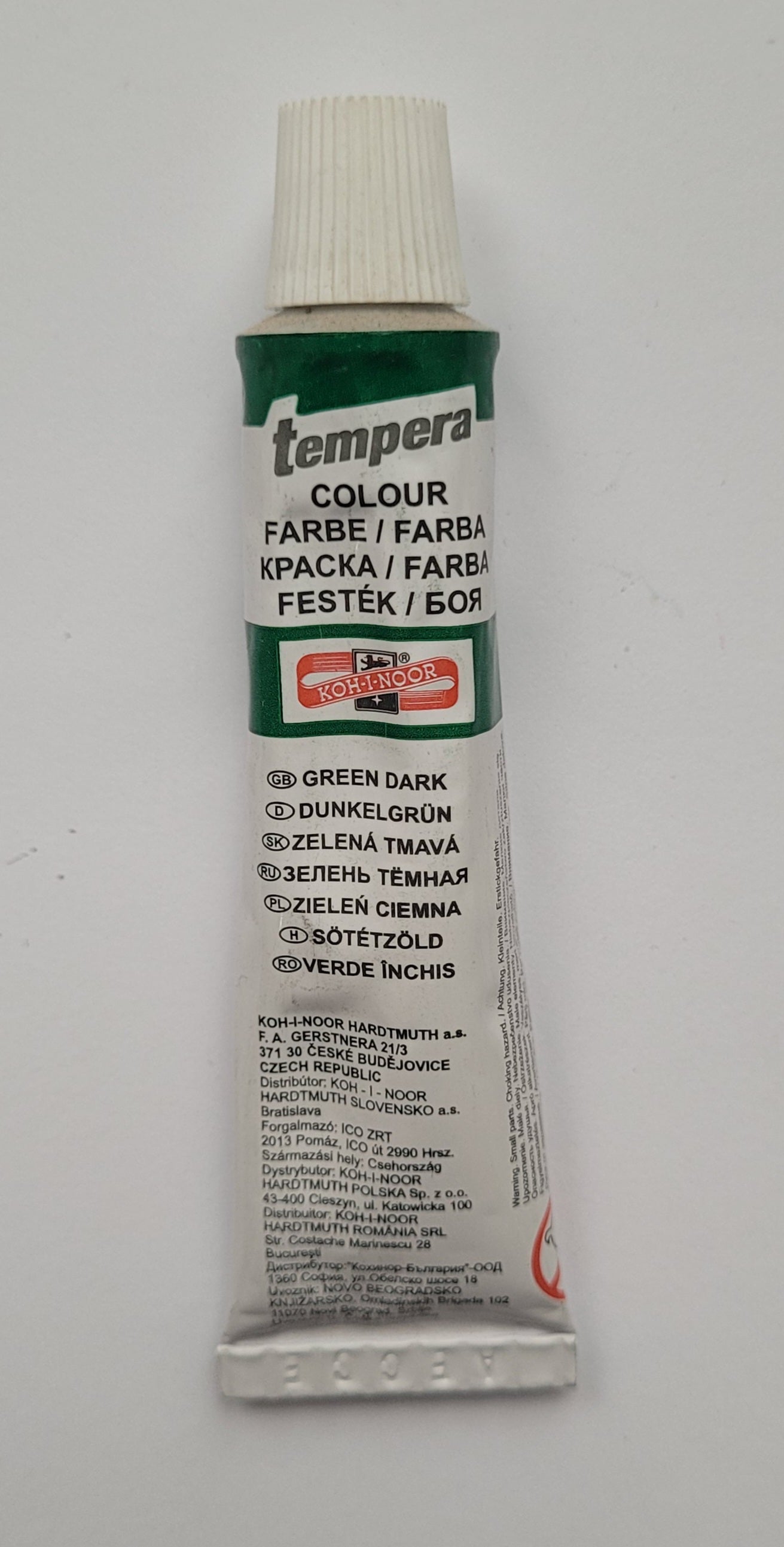 Tempera 16 ml Koh-i-Noor - zelena