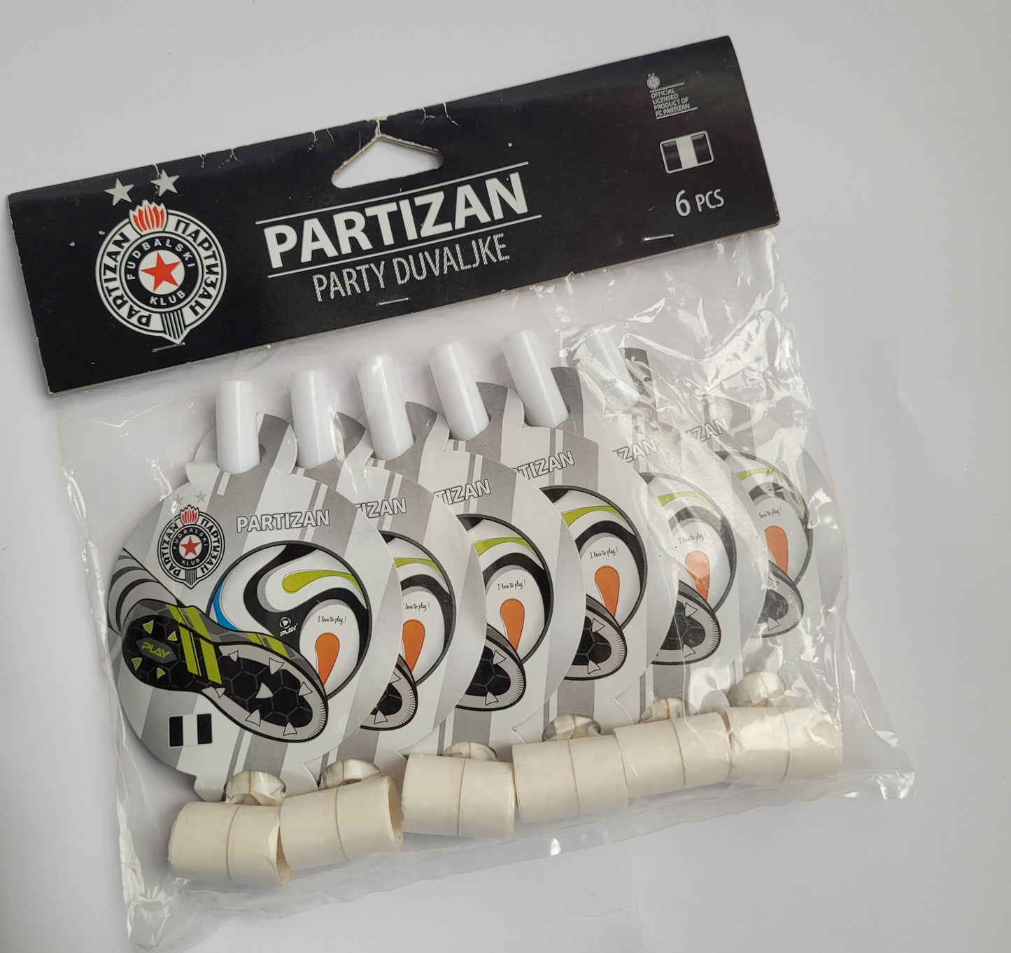 Party duvaljke 1/6 Partizan