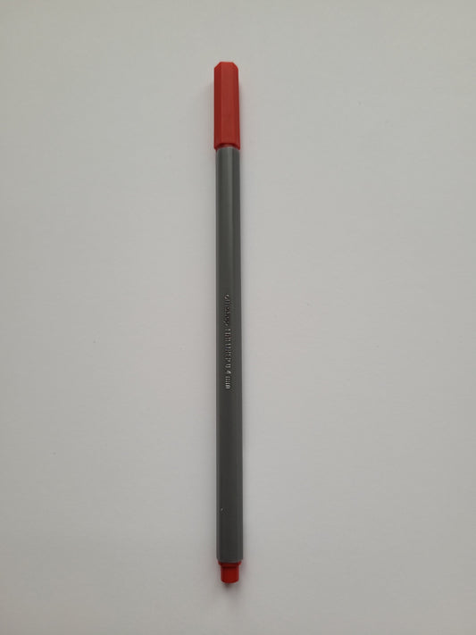 Fineliner 0,4 S-cool - crveni