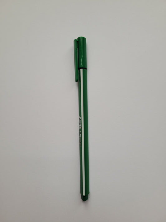 Fineliner 0,4 S-cool - zeleni