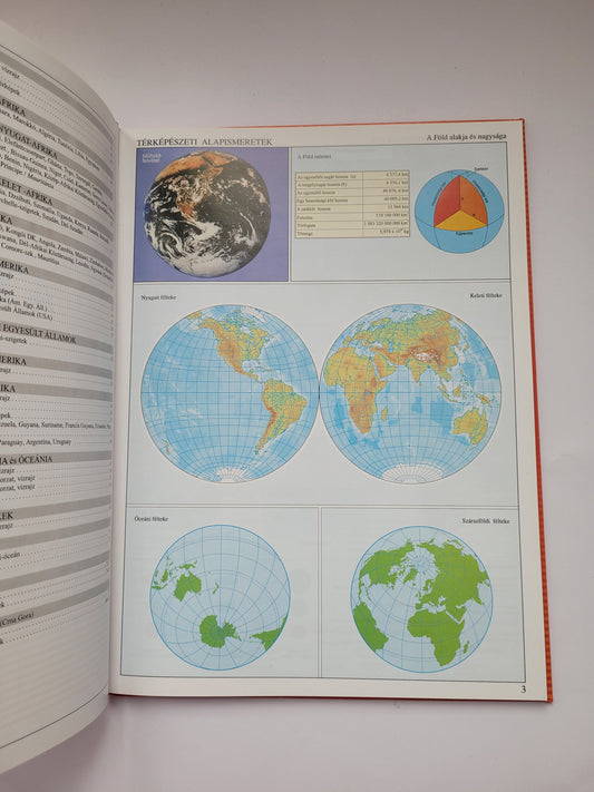 Geografski atlas na mađarskom jeziku