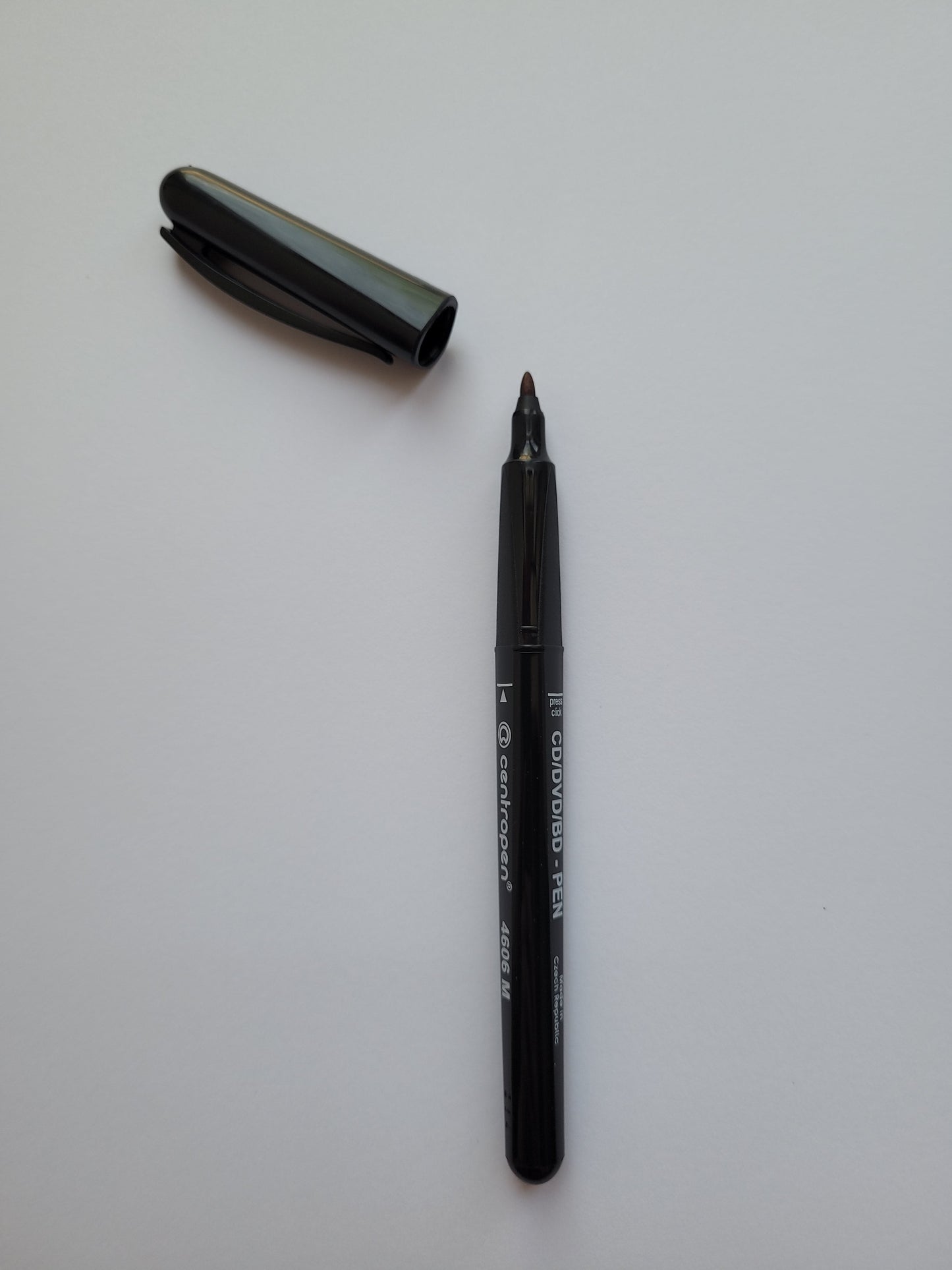 CD Marker Centropen 1mm crni
