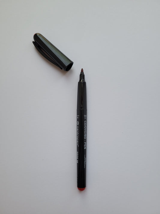 CD Marker Centropen 1mm crveni