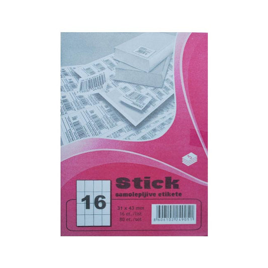 Etikete broj - 16