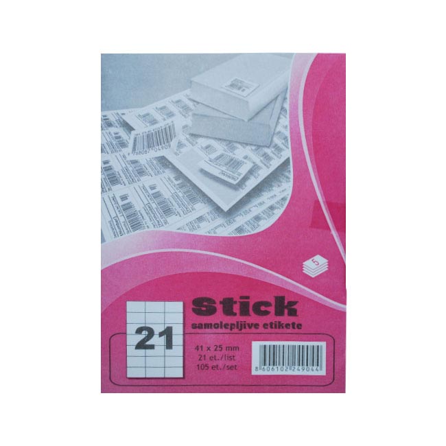 Etikete broj - 21