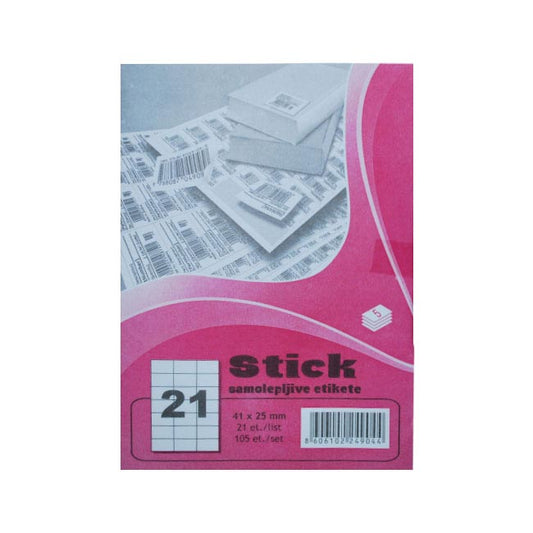 Etikete broj - 21