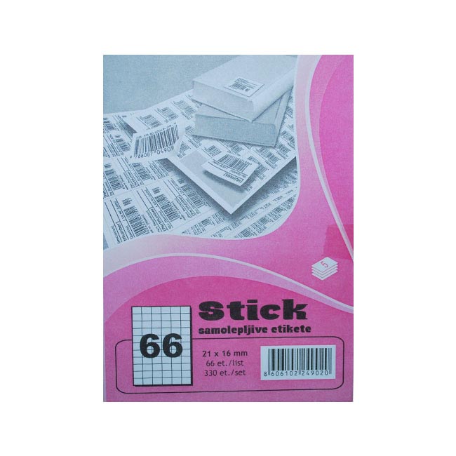 Etikete broj - 66