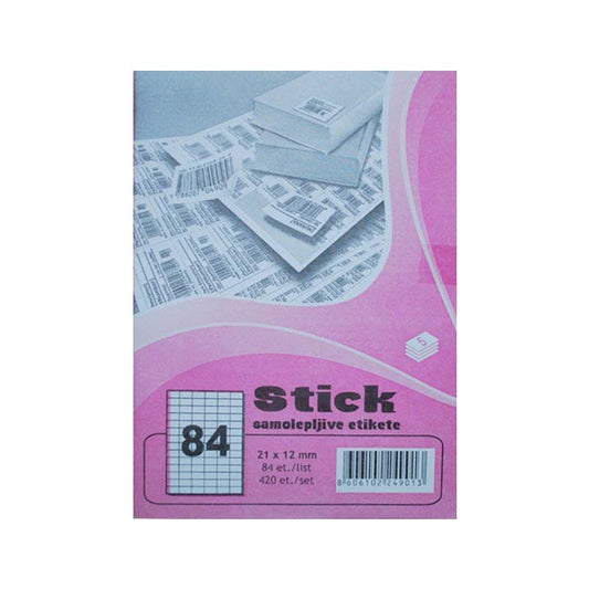 Etikete broj - 84