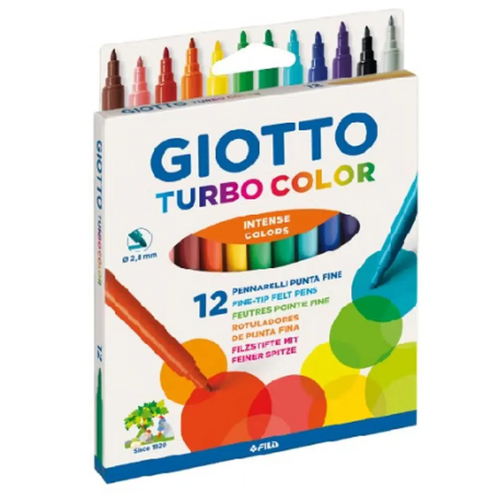 Flomasteri Giotto Turbo Color 1/12