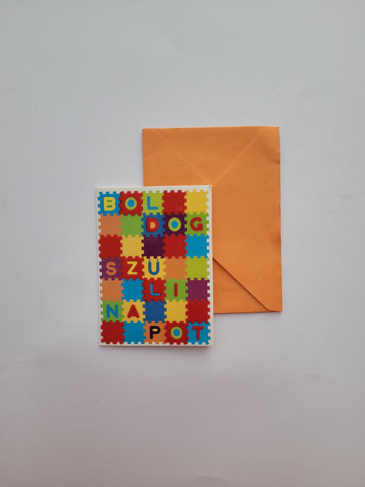 Čestitka mini pliš