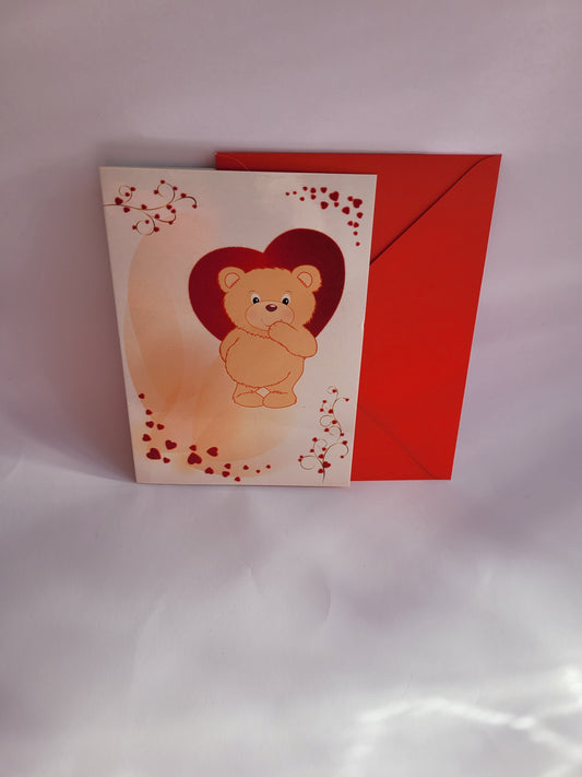 Čestitka mini pliš