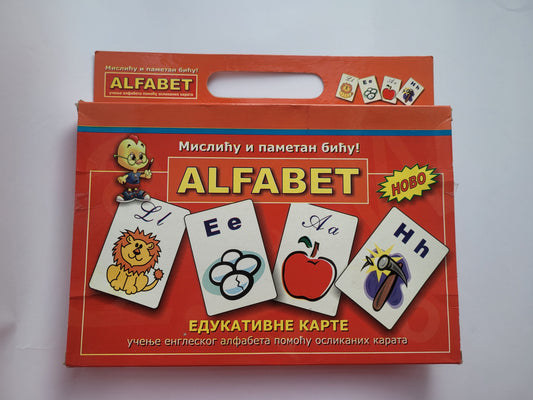 Edukativne karte - Alfabet