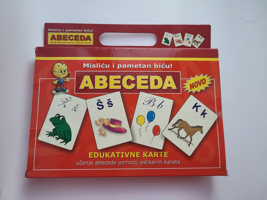 Edukativne karte - Abeceda