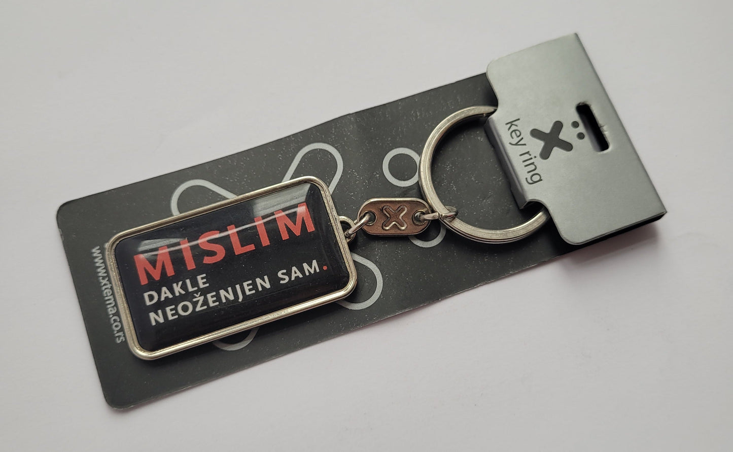 Metalni privezak za ključeve