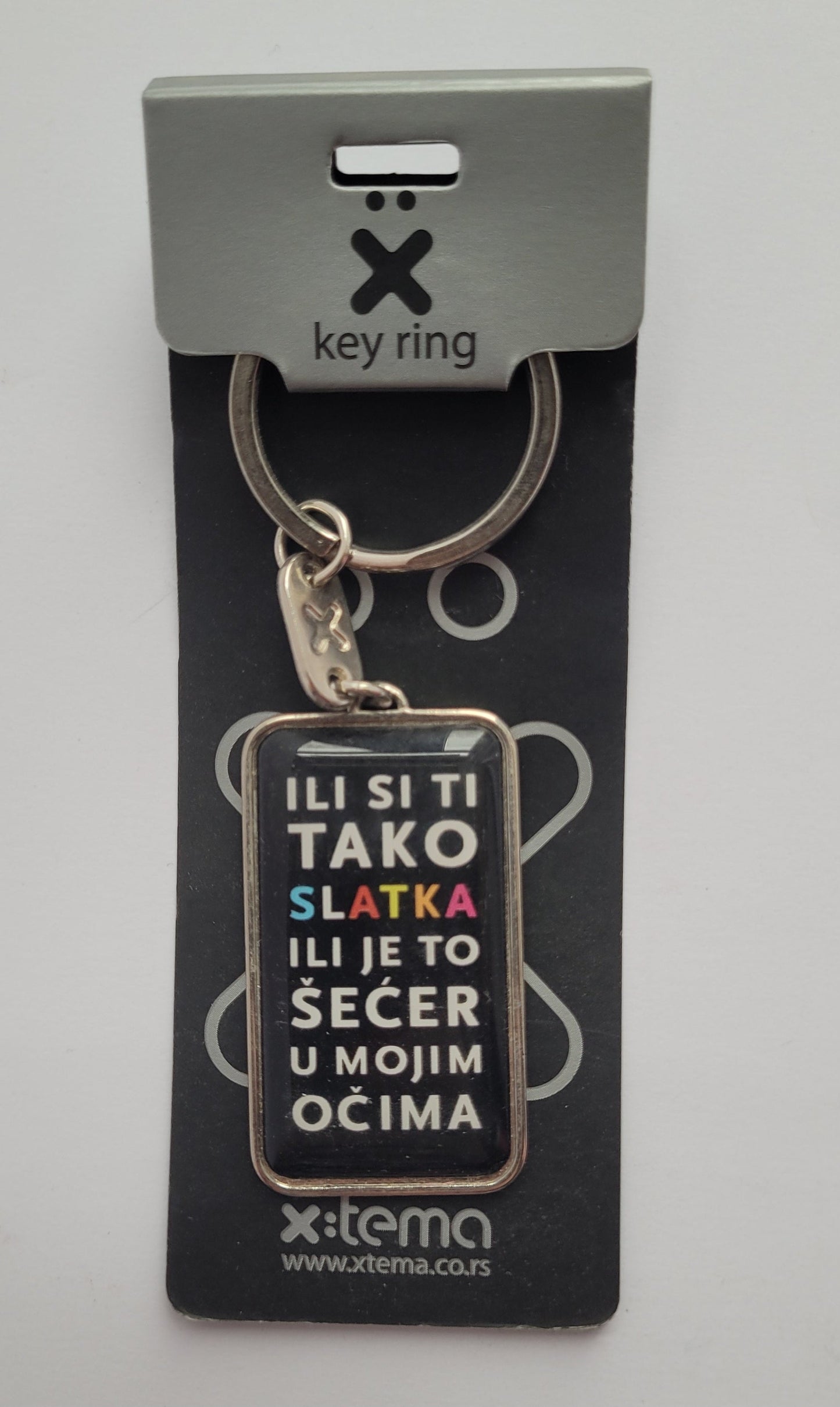 Metalni privezak za ključeve