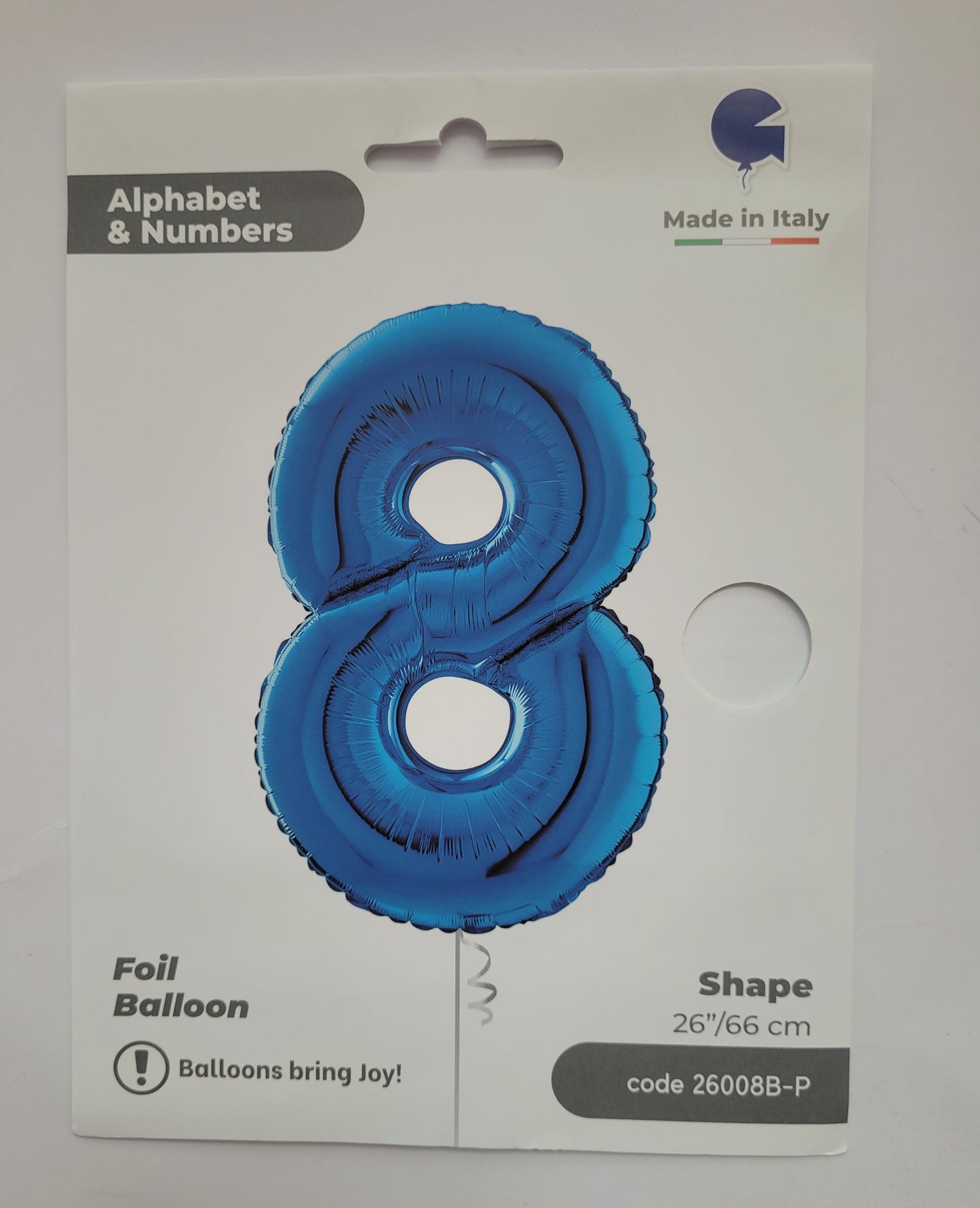 Balon Grabo folija broj osam - 8