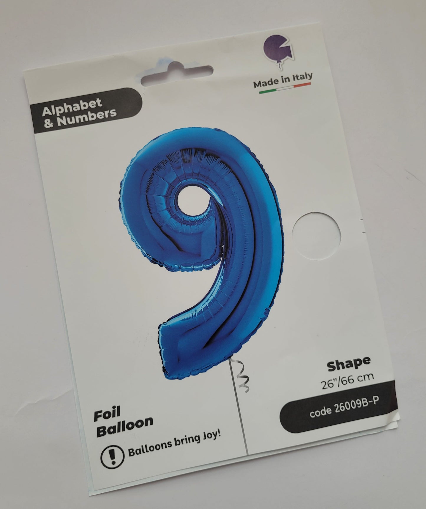 Balon Grabo folija broj devet - 9