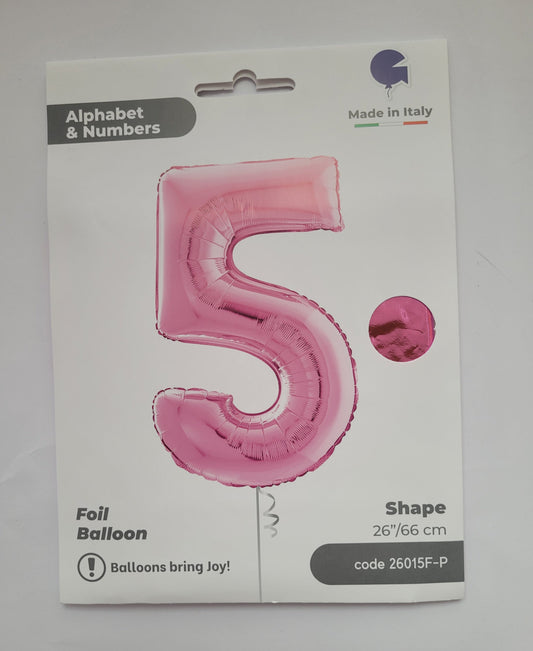 Balon Grabo folija broj pet - 5