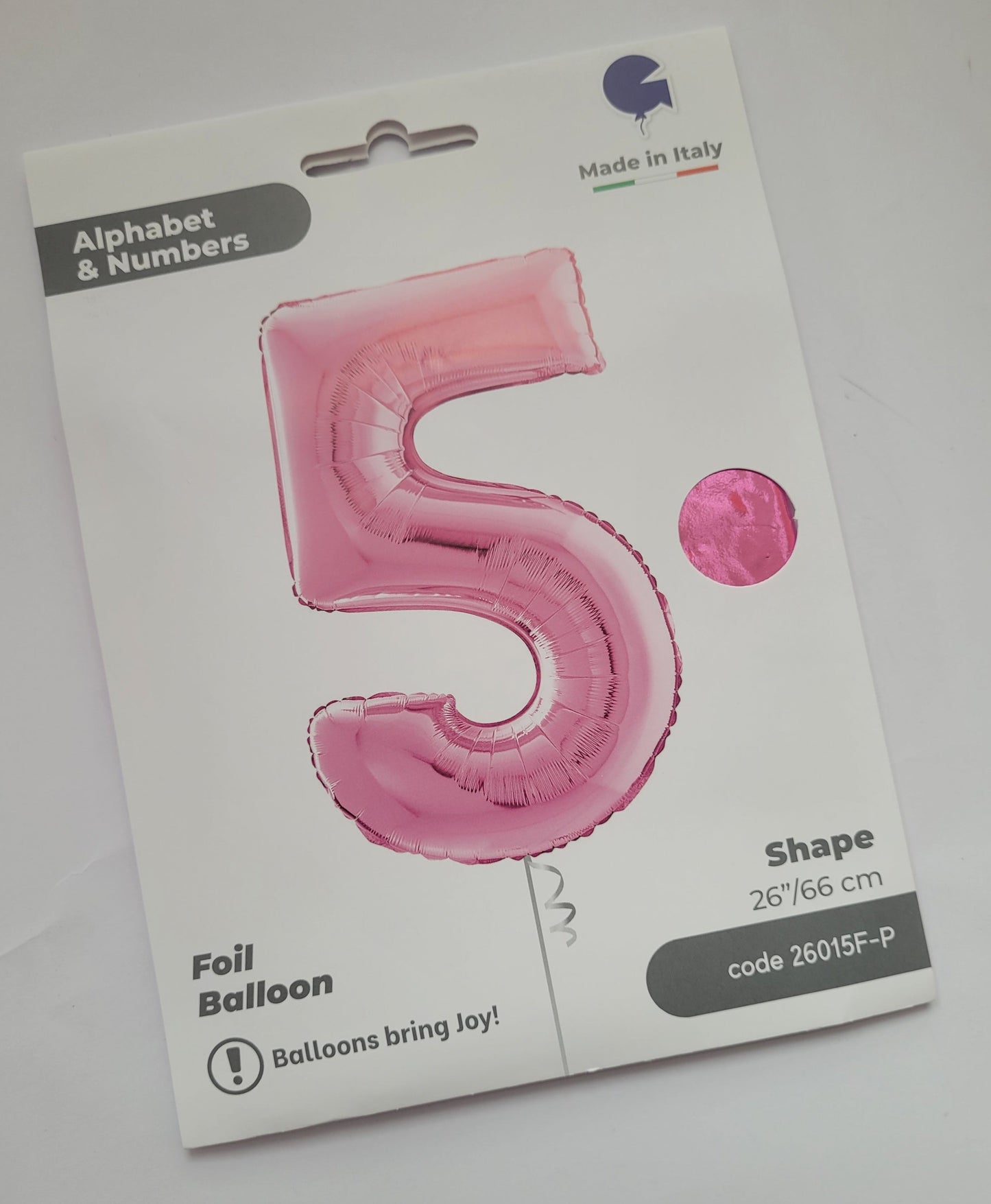 Balon Grabo folija broj pet - 5