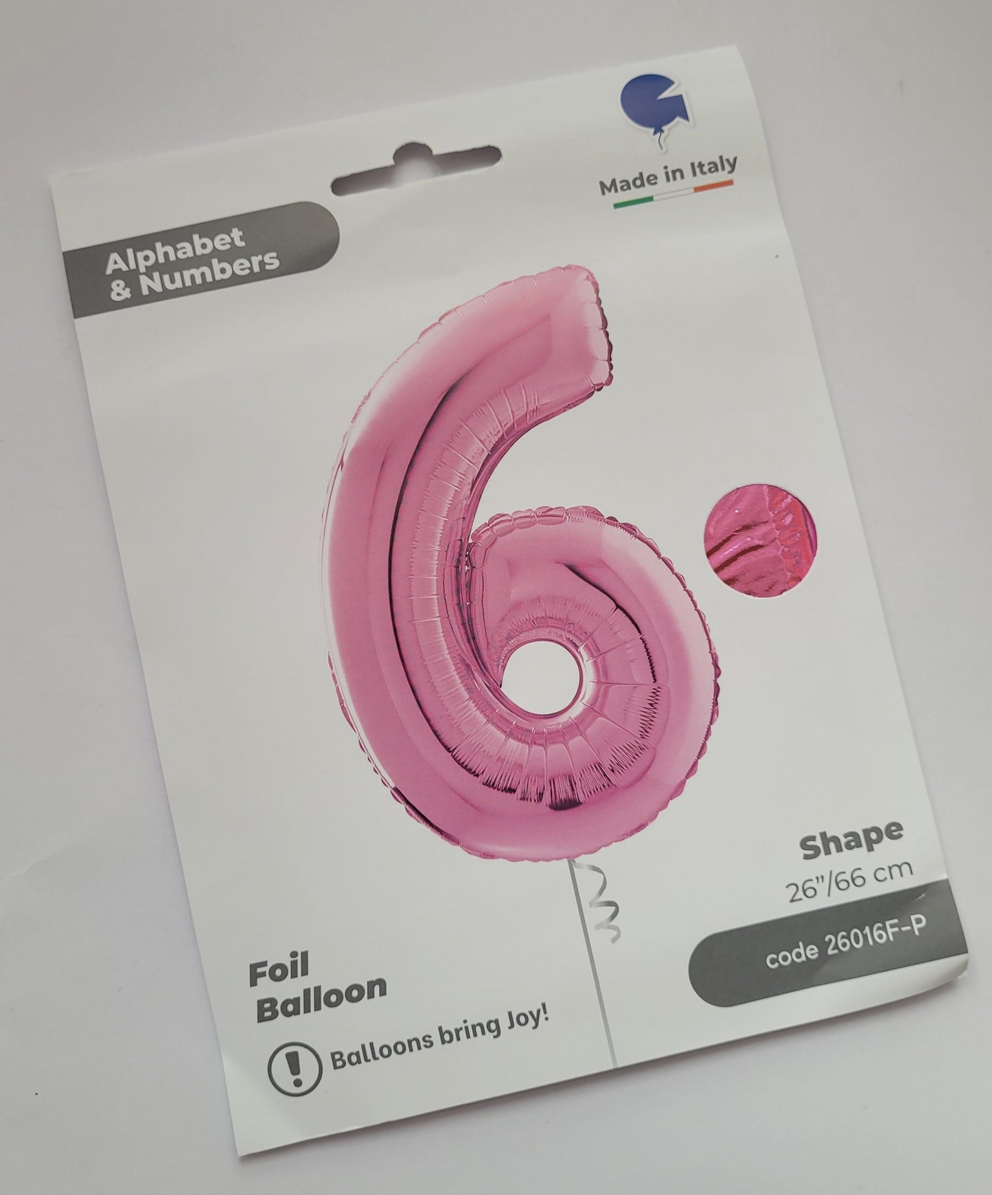 Balon Grabo folija broj šest - 6
