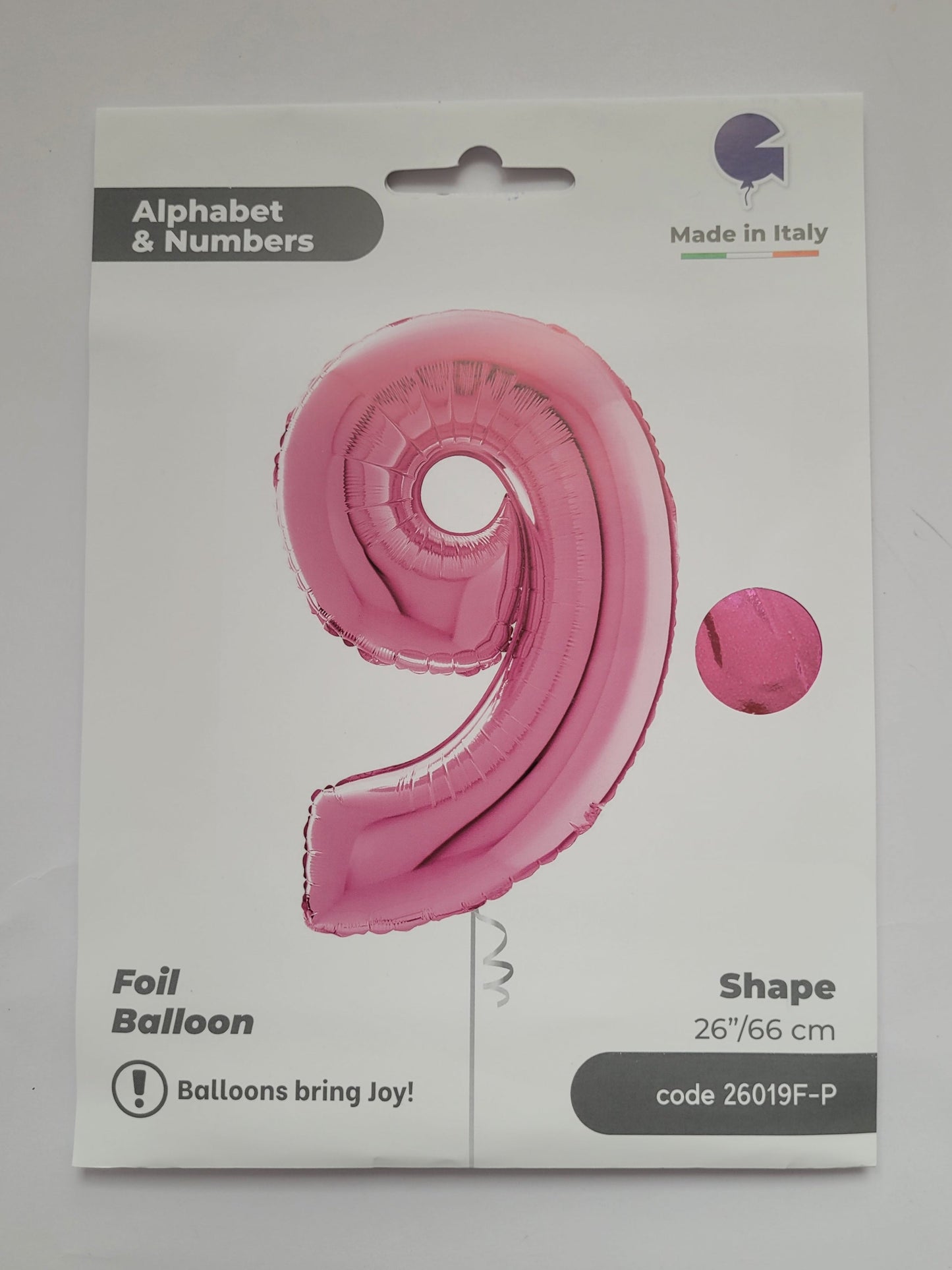 Balon Grabo folija broj devet - 9