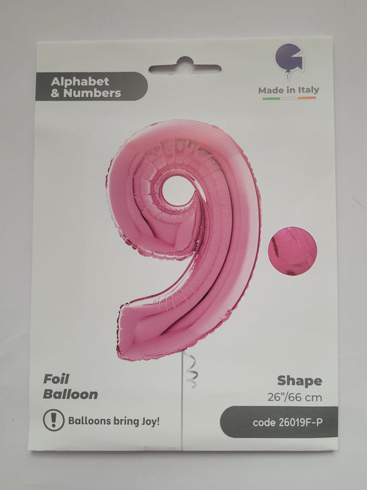 Balon Grabo folija broj devet - 9