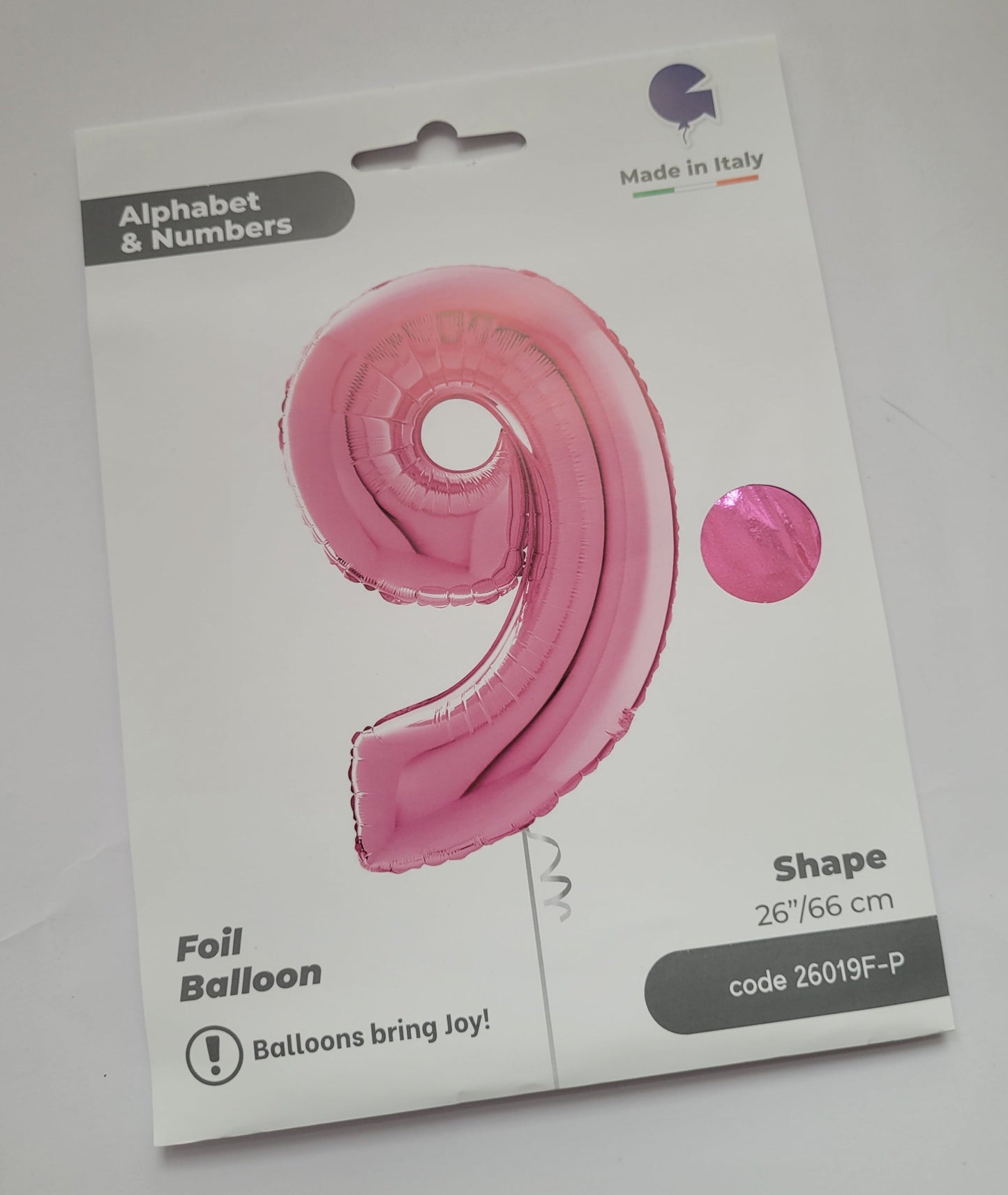 Balon Grabo folija broj devet - 9