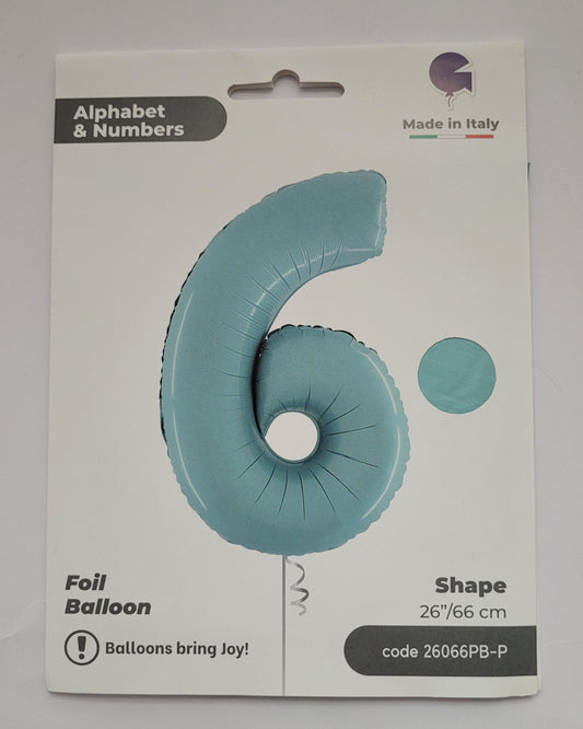 Balon Grabo folija broj šest - 6