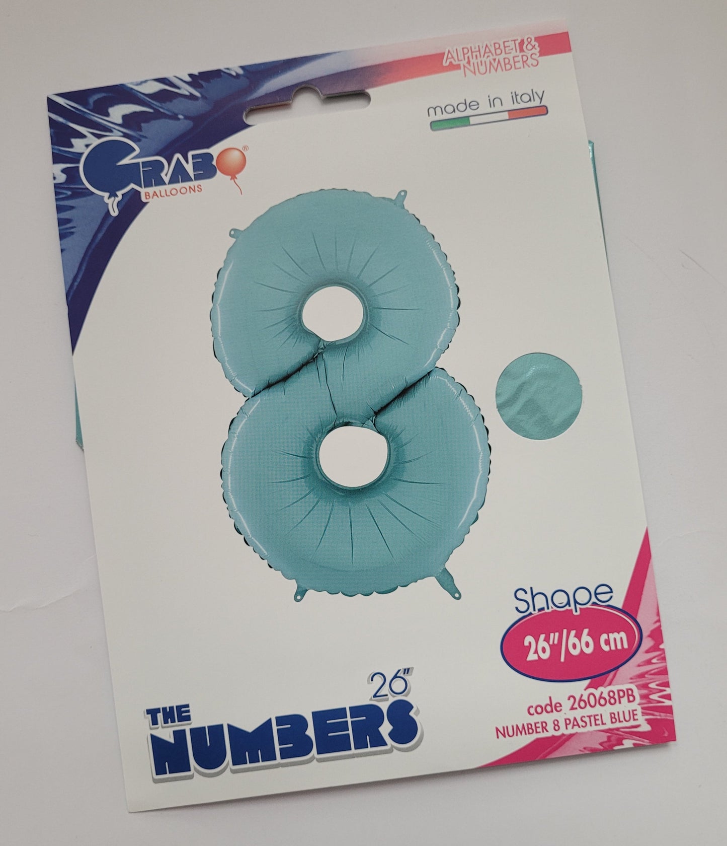 Balon Grabo folija broj osam - 8