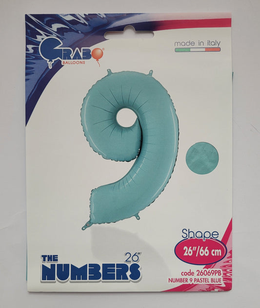 Balon Grabo folija broj devet - 9