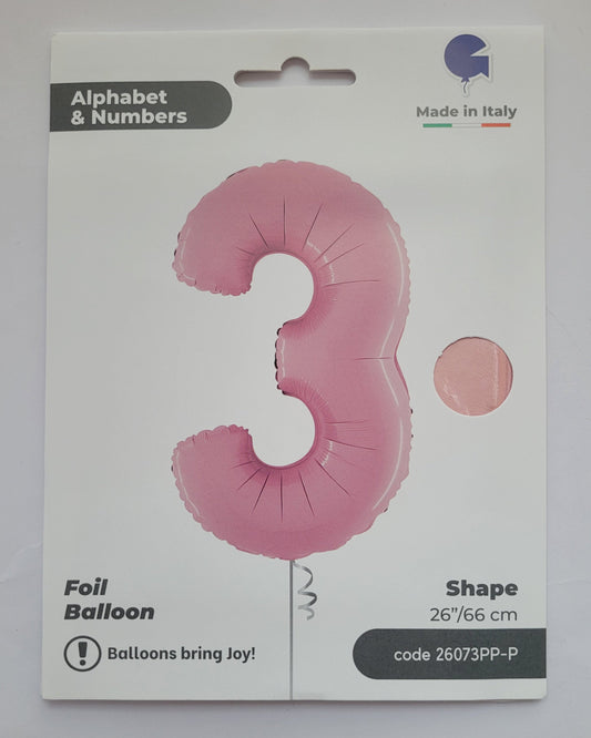 Balon Grabo folija broj tri - 3