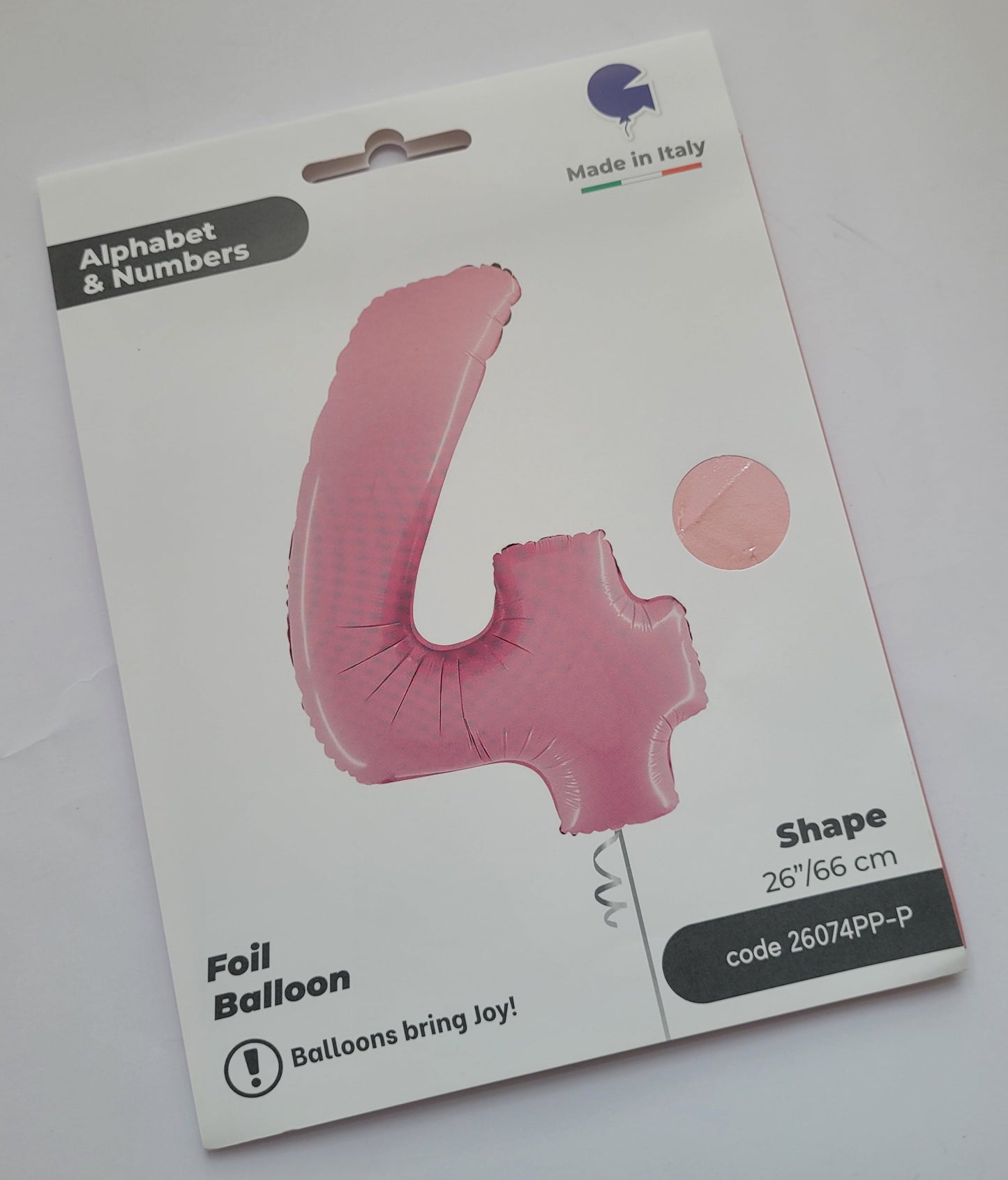 Balon Grabo folija broj četiri - 4
