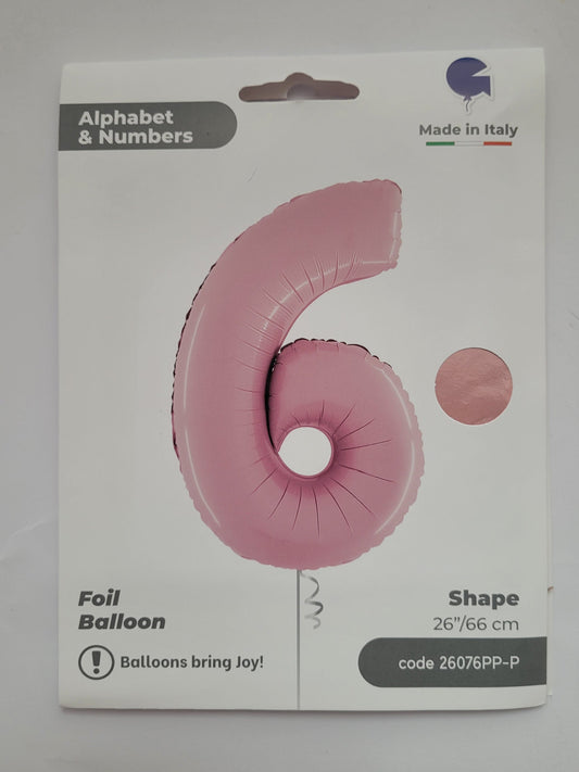 Balon Grabo folija broj šest - 6