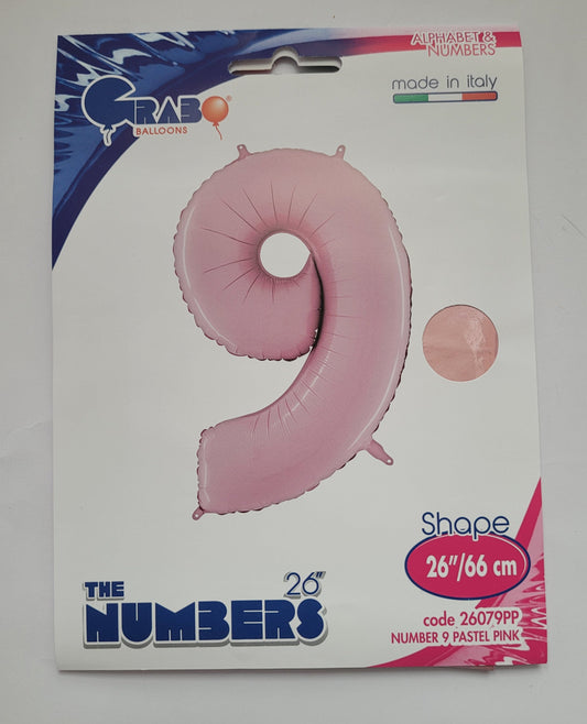 Balon Grabo folija broj devet - 9
