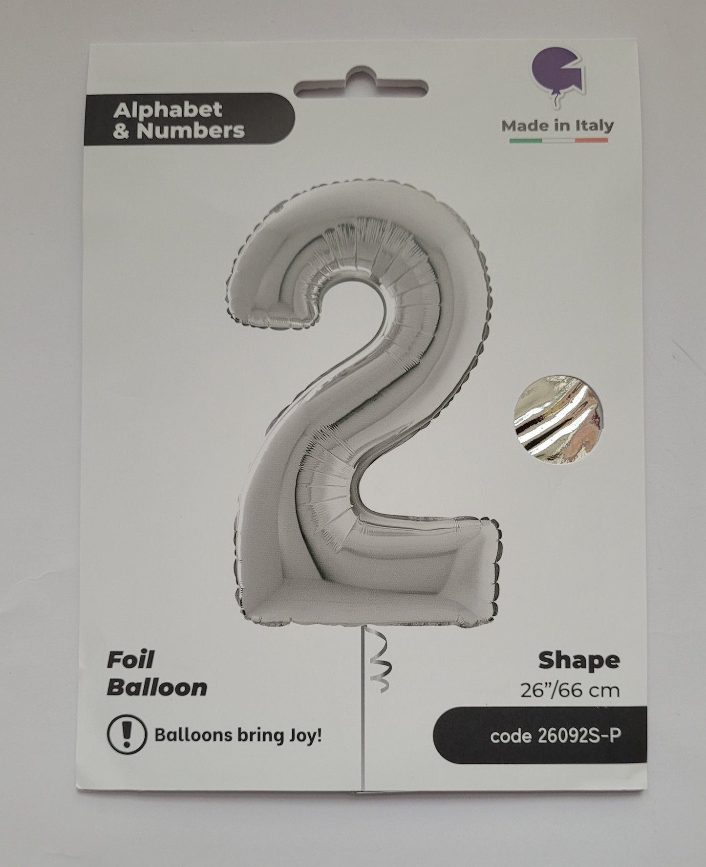 Balon Grabo folija broj dva - 2