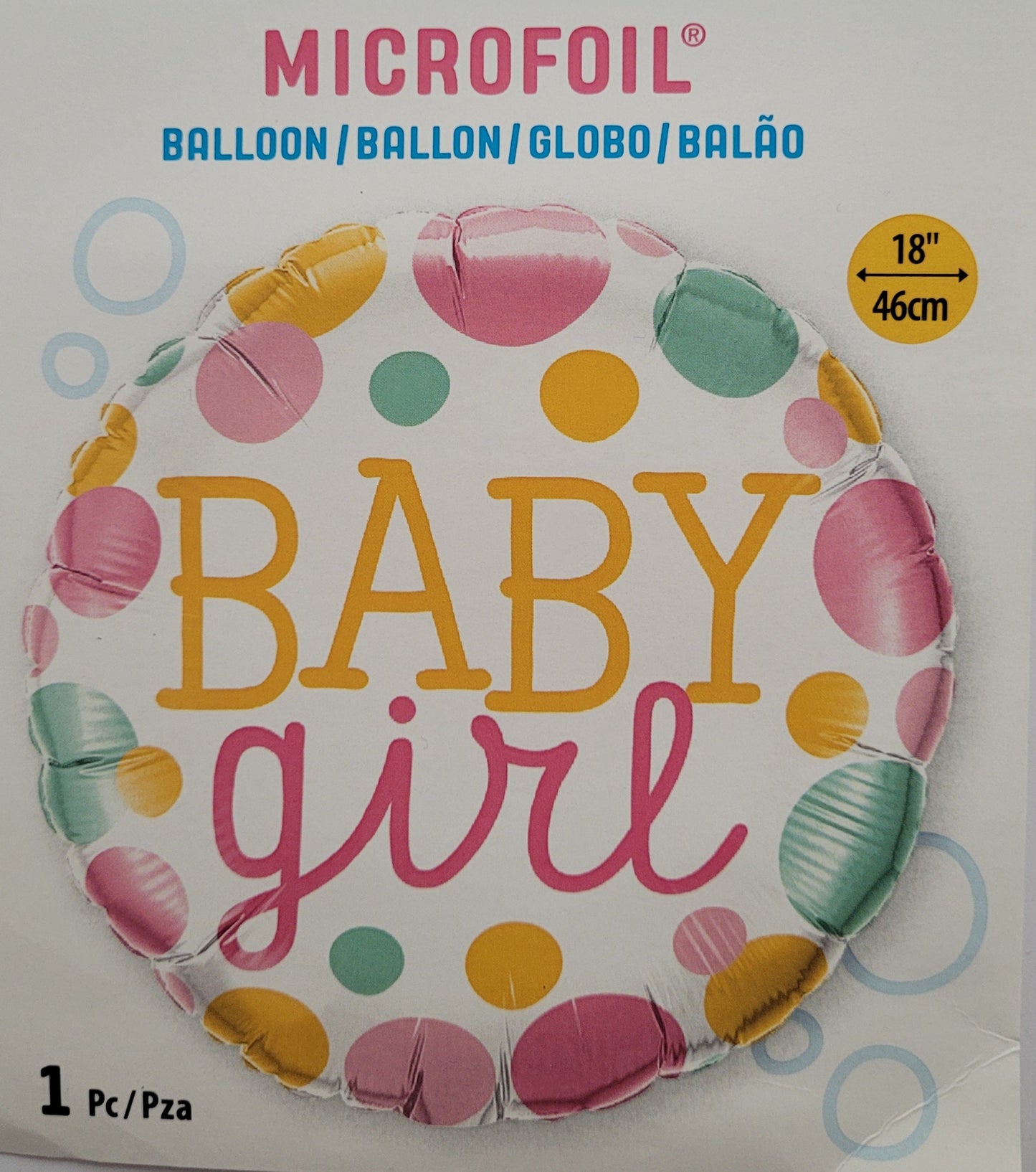 Balon folija - Baby girl