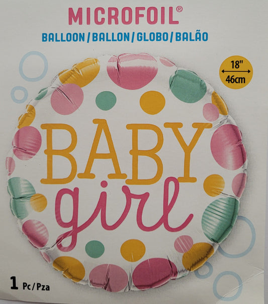 Balon folija - Baby girl