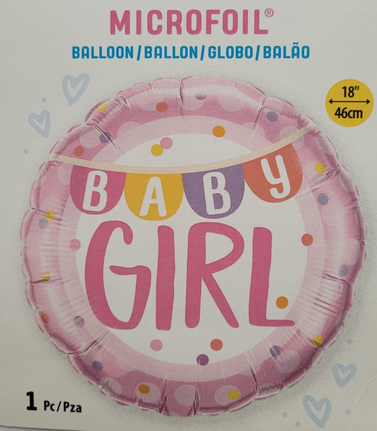 Balon folija - Baby girl