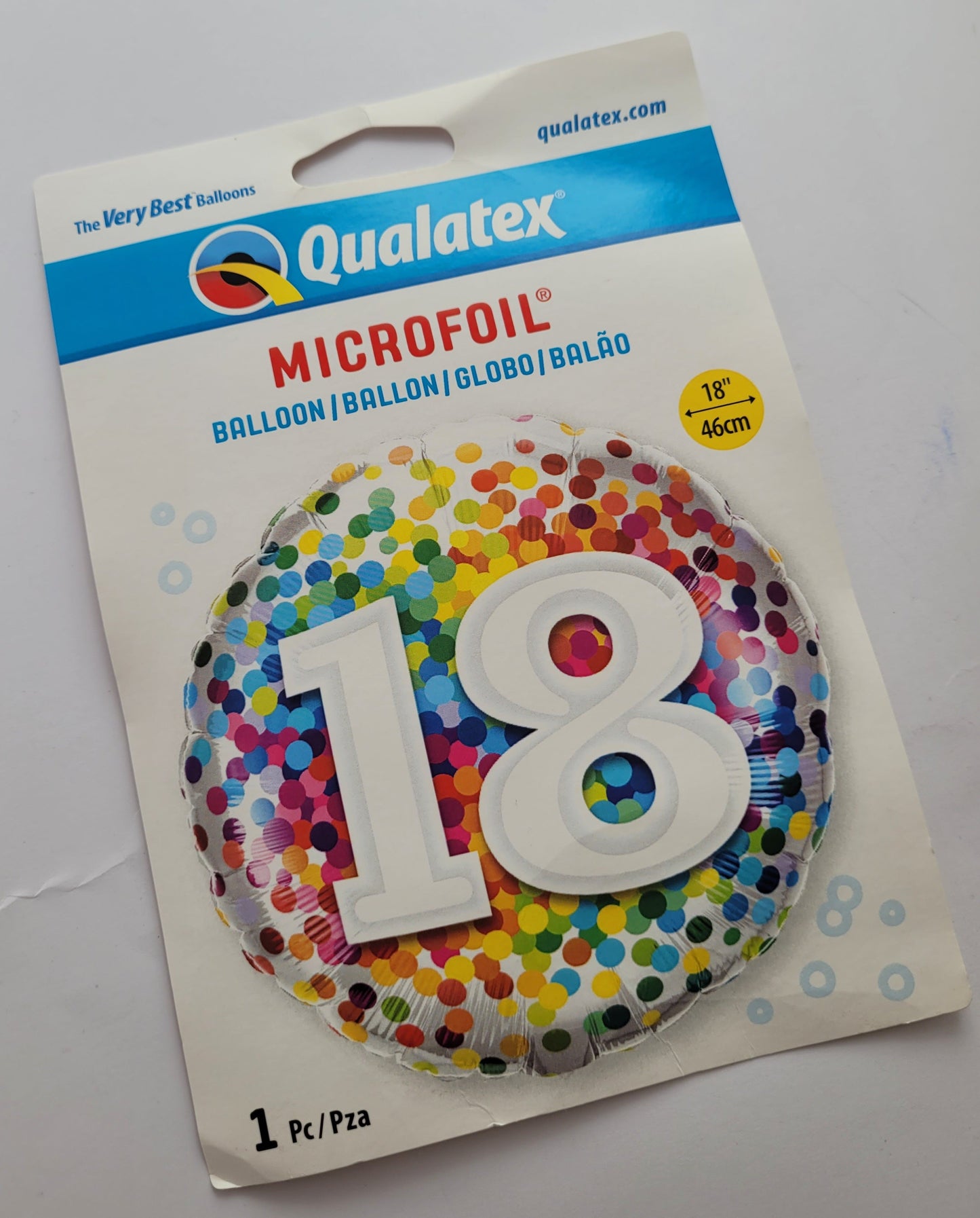 Qualatex folija balon - Happy birthday - 18