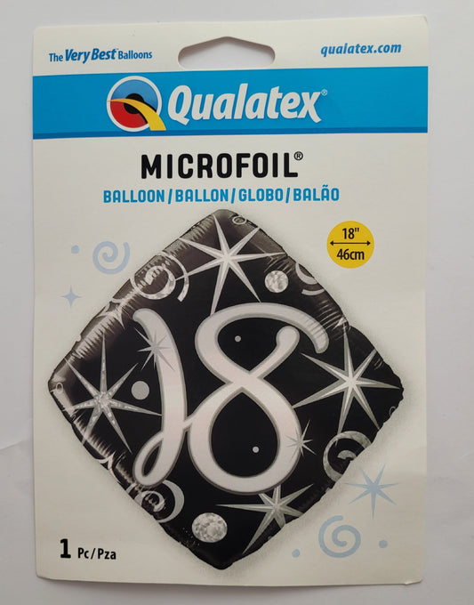 Qualatex folija balon - Happy birthday - 18