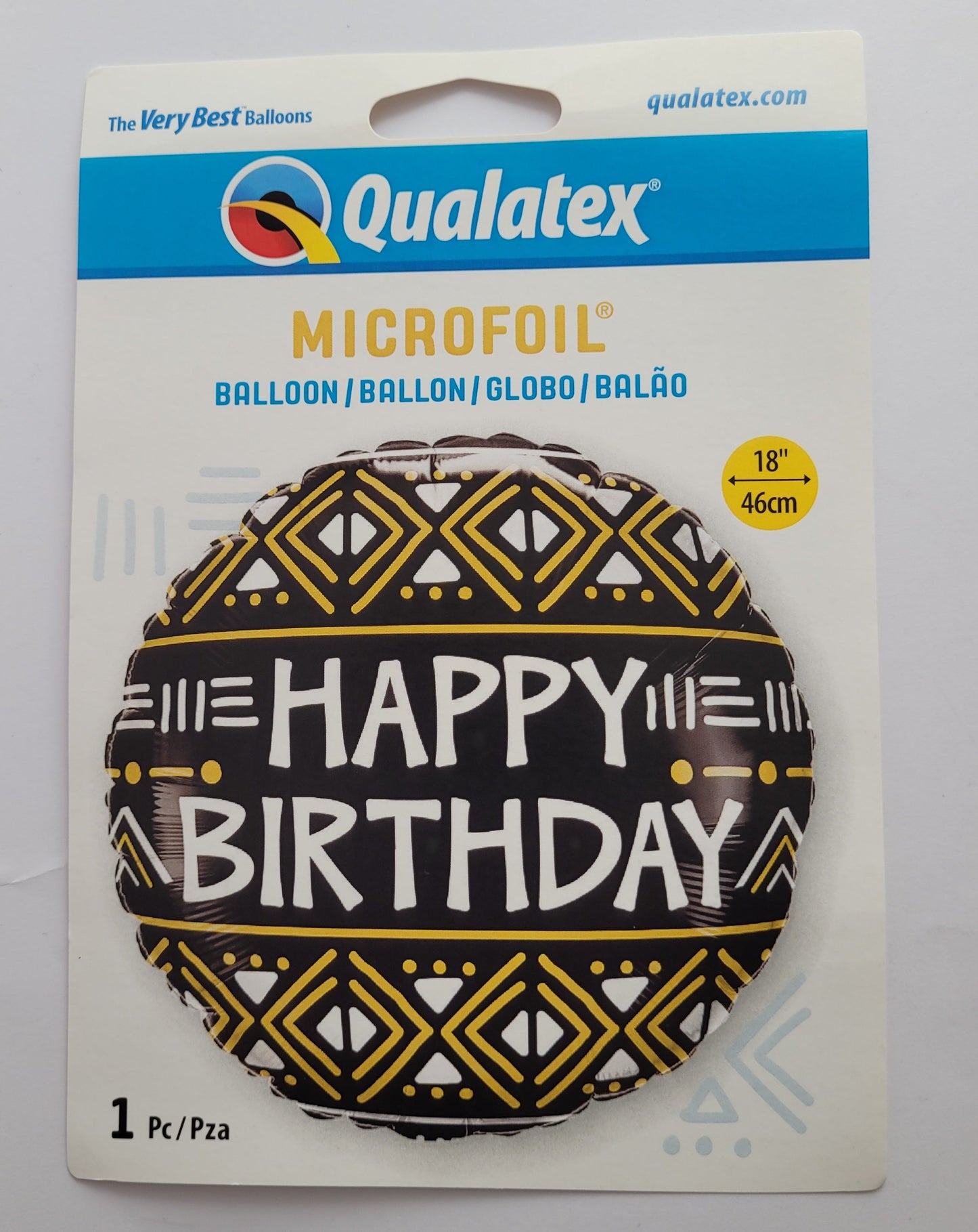 Qualatex folija balon - Happy birthday - 18