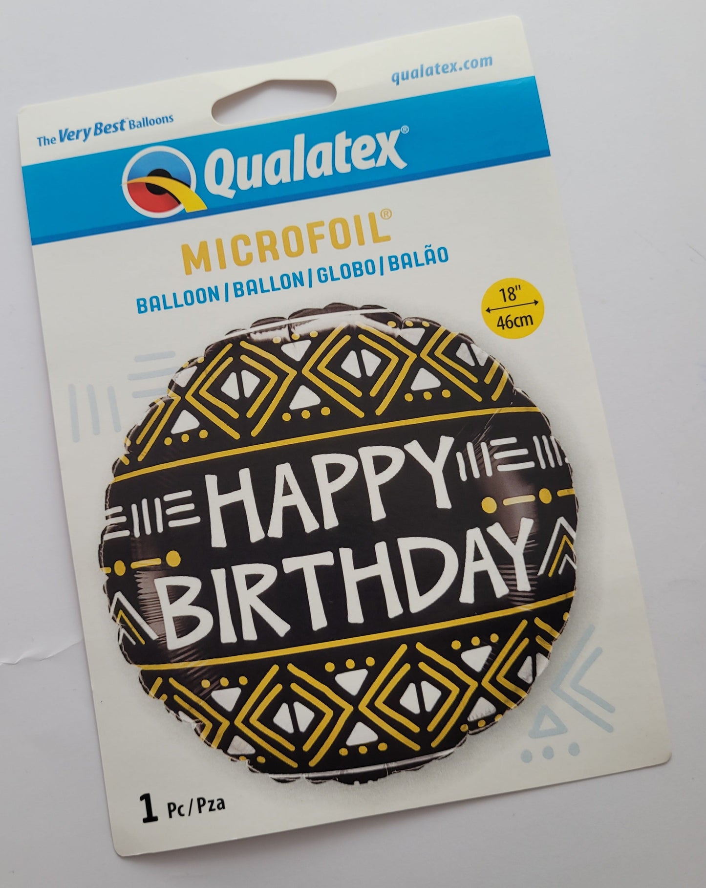 Qualatex folija balon - Happy birthday - 18